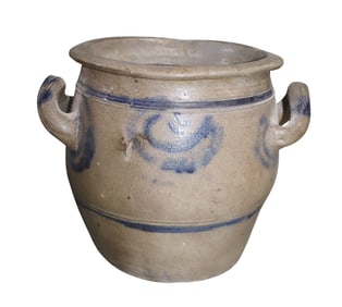 French salt glazed crock