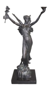 "Spirit of Life" bronze statue after Daniel Chester
