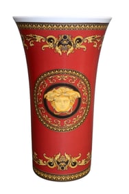 Rosenthal for Versace Medusa porcelain vase