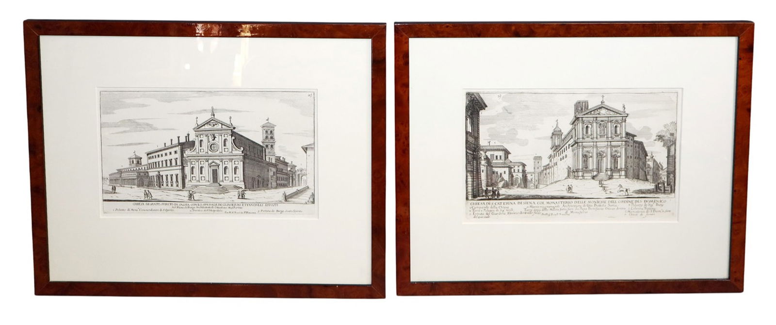 Pair of Italian architectural engravings (1 of 9)