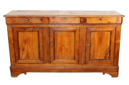French Louis Philippe 3 door enfilade in walnut