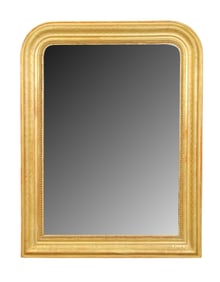 French Louis Philippe gold leaf mirror