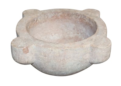 French marble mortar