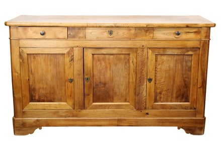 French Louis Philippe enfilade in walnut