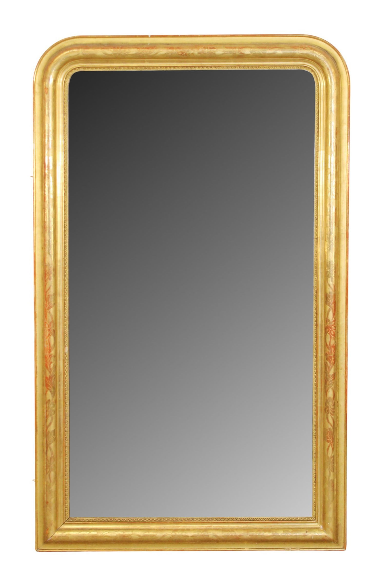 French Louis Philippe gold leaf mirror (1 of 9)