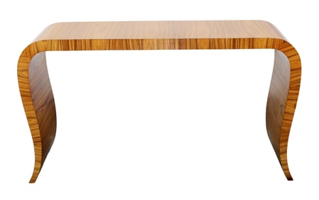 Waterfall console table