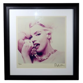 Bert Stern "The Last Sitting" photograph of Marilyn Monroe