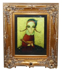 Sergey Smirnoff "Yana" framed print