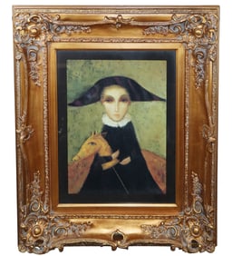 Sergey Smirnoff "Baroness" framed print