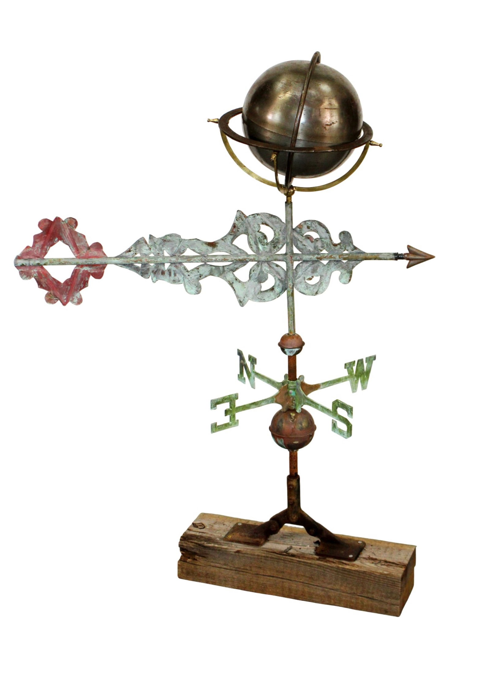 Globe sundial weathervane (1 of 10)