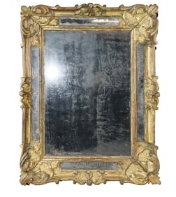 French giltwood parclose mirror
