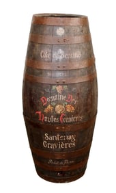 French oak wine barrel from Cote de Beaune