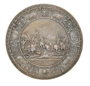 Henry Bonnard Bronze Co NY relief plaque