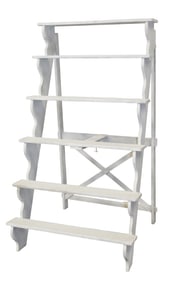 Folding ladder display