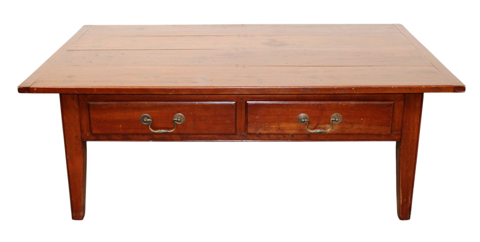 French walnut 2 drawer coffee table (1 of 8)