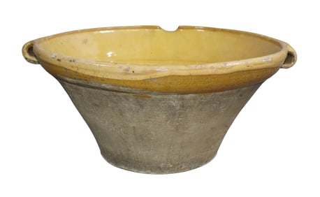 French glazed terra cotta tian bowl
