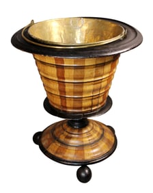 Dutch footed wooden jardiniere