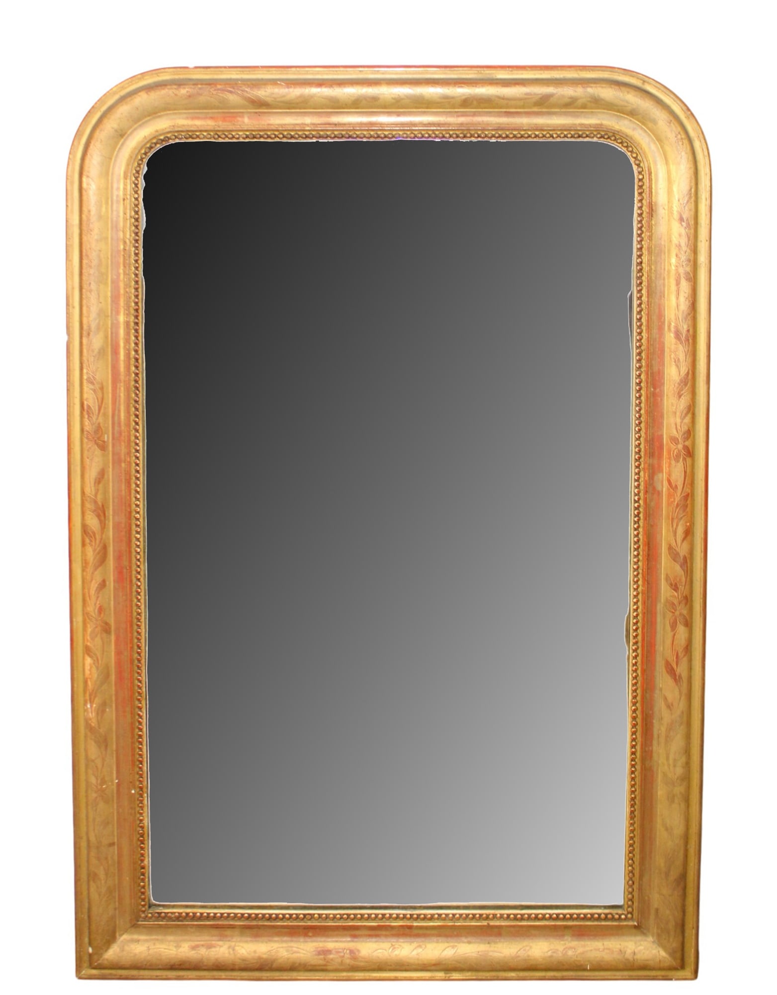 French Louis Philippe gold leaf mirror (1 of 9)