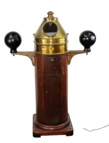 Kelvin & Wilfrid O. White ship's binnacle compass