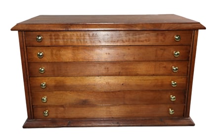 Geneva Glasses multi drawer optician's chest