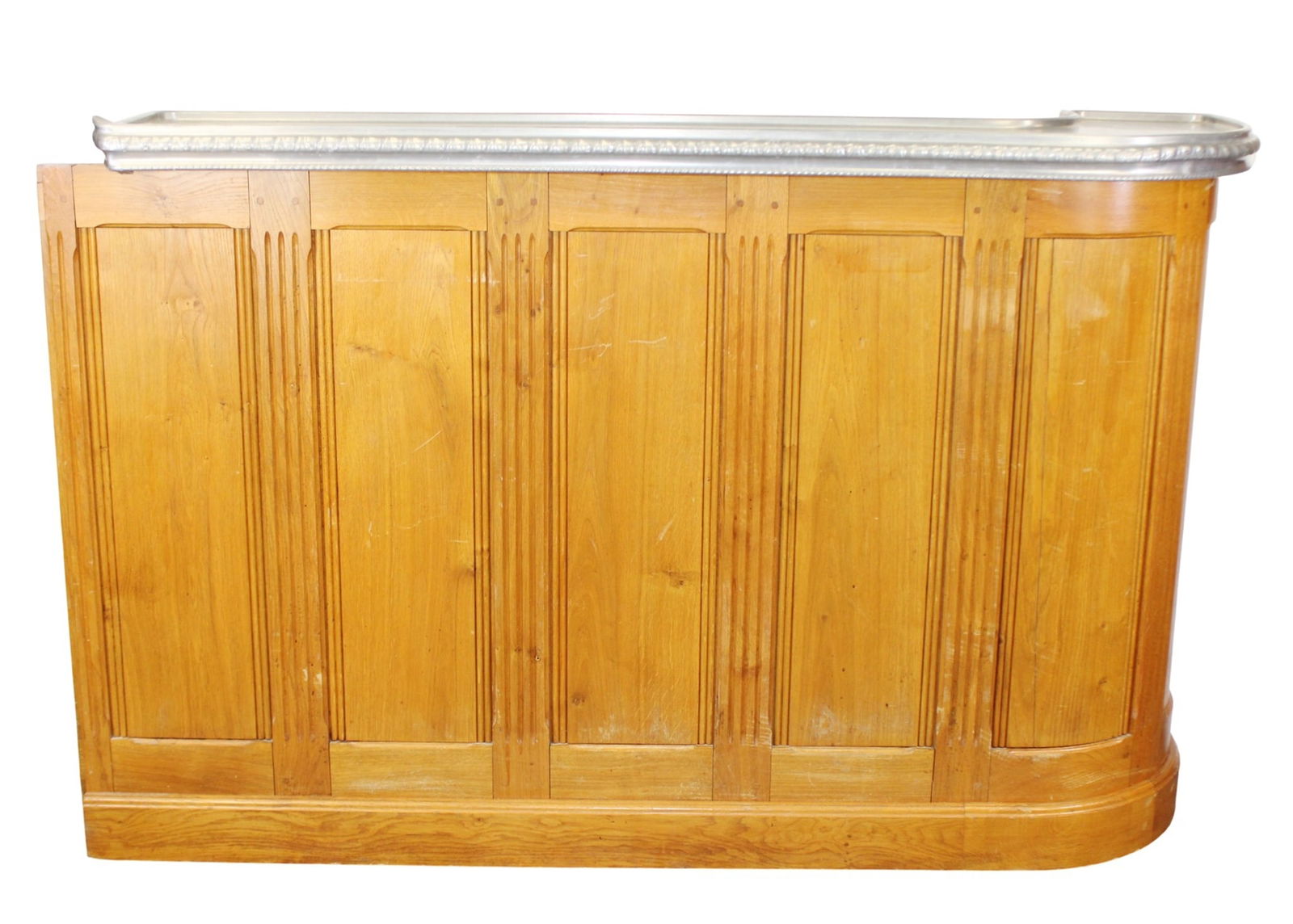 French bistro front bar with zinc top (1 of 11)