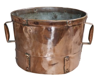 French copper grain measure