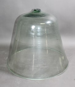 French blown glass garden cloche