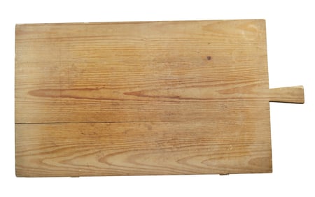 French pine bread board with handle