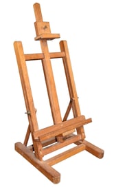 French table top artist's painting easel