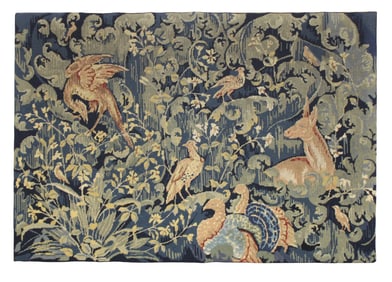 French woven verdure tapestry