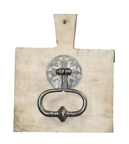 French cast iron door knocker