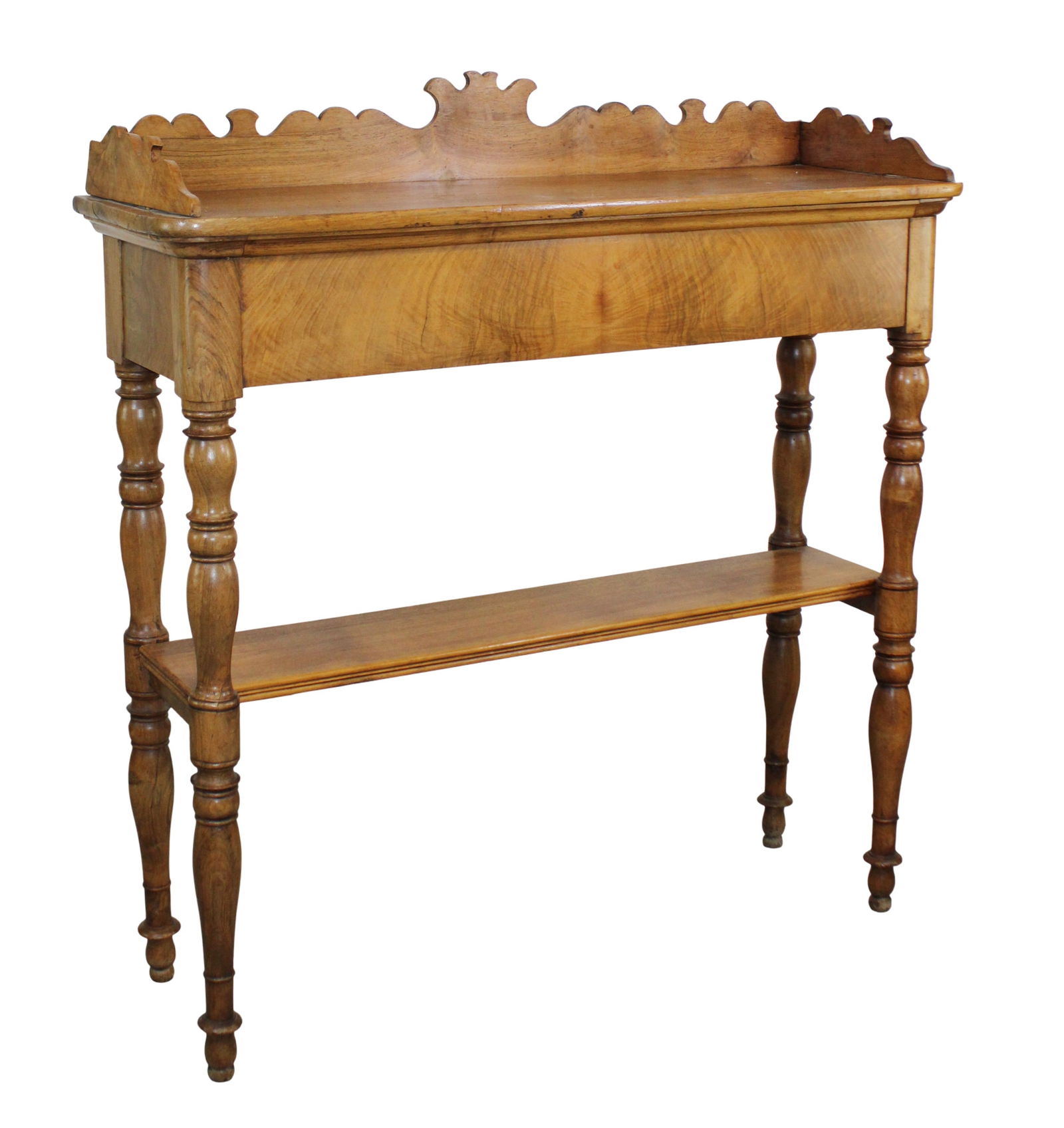 French tiered server with shaped back (1 of 6)
