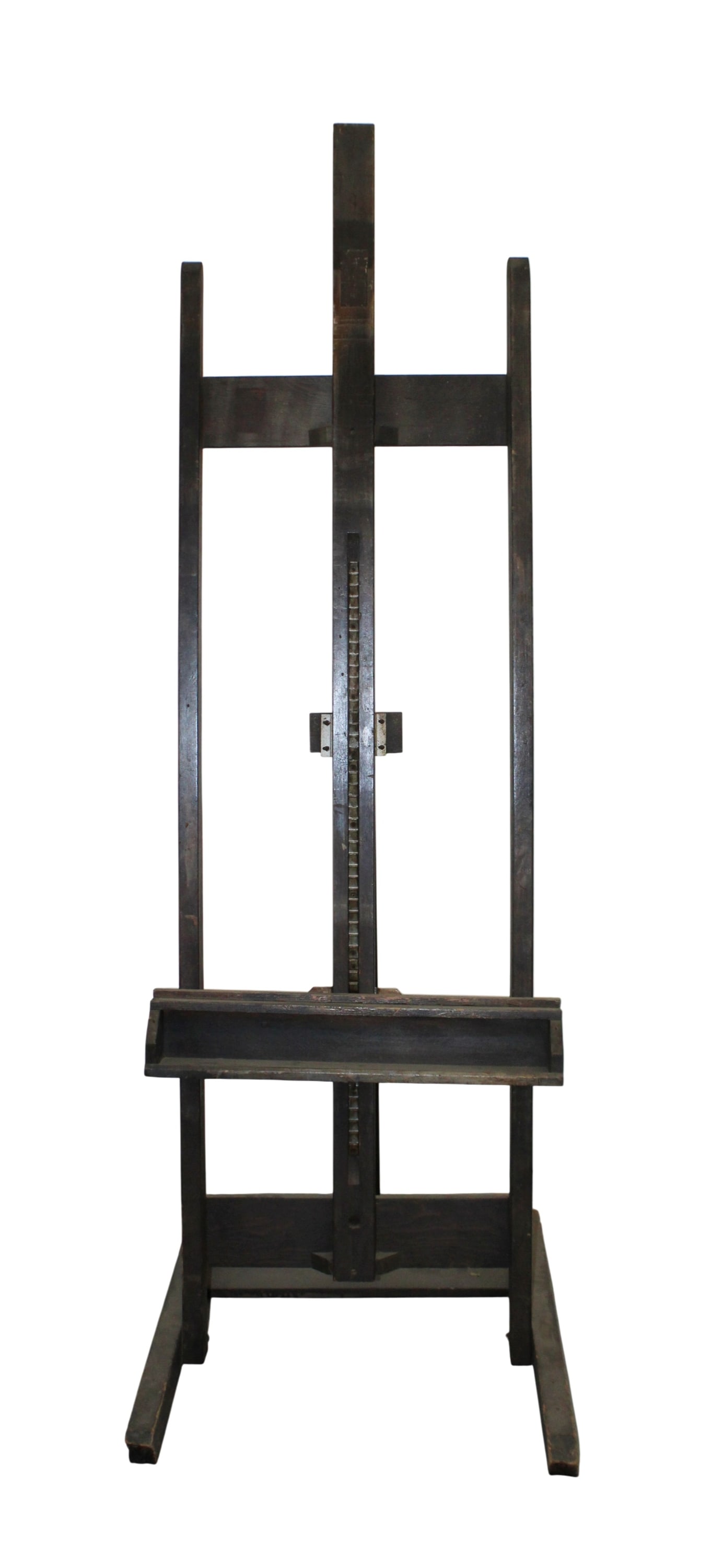 French adjustable artist easel in oak (1 of 4)