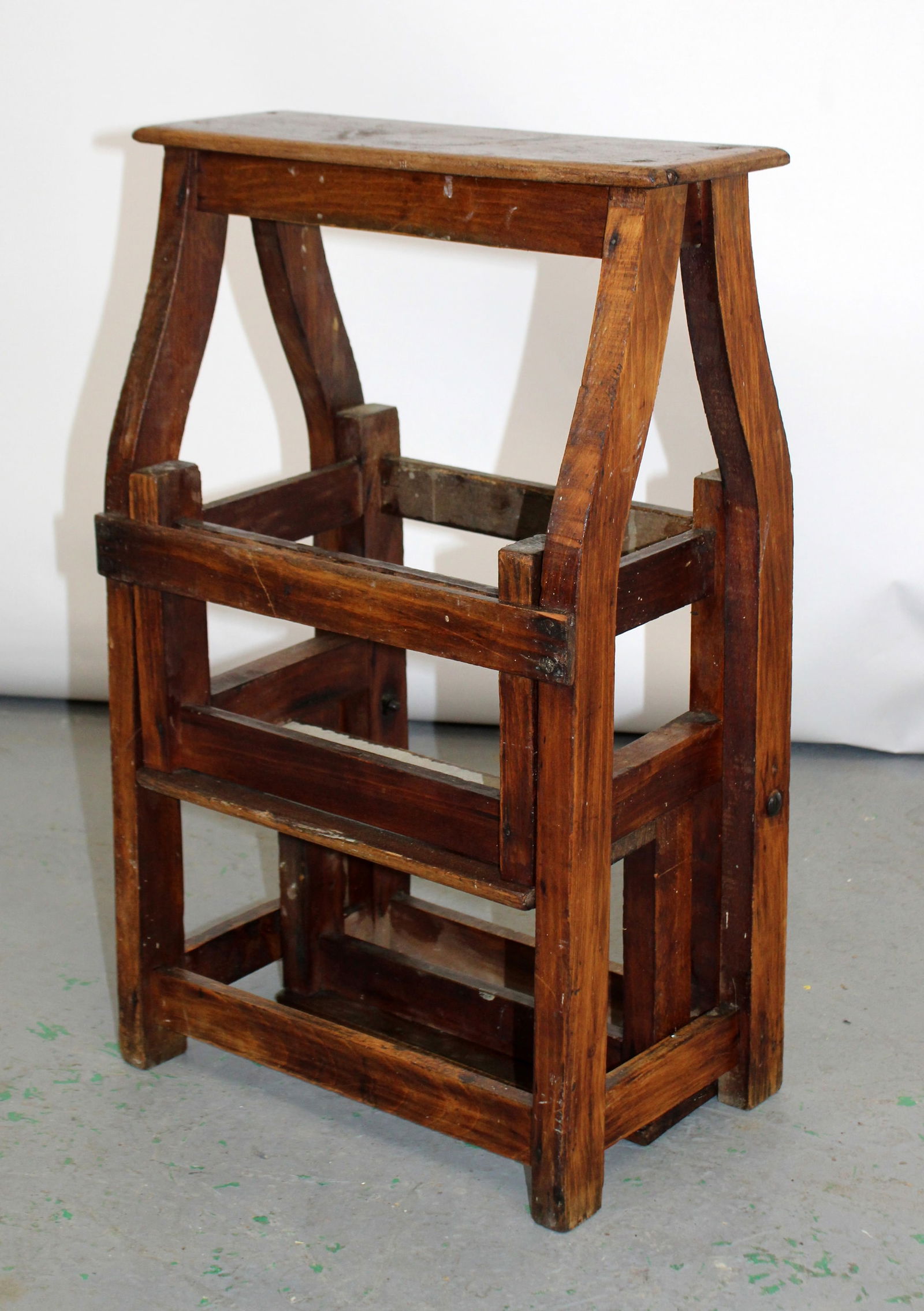 French folding library steps - 3