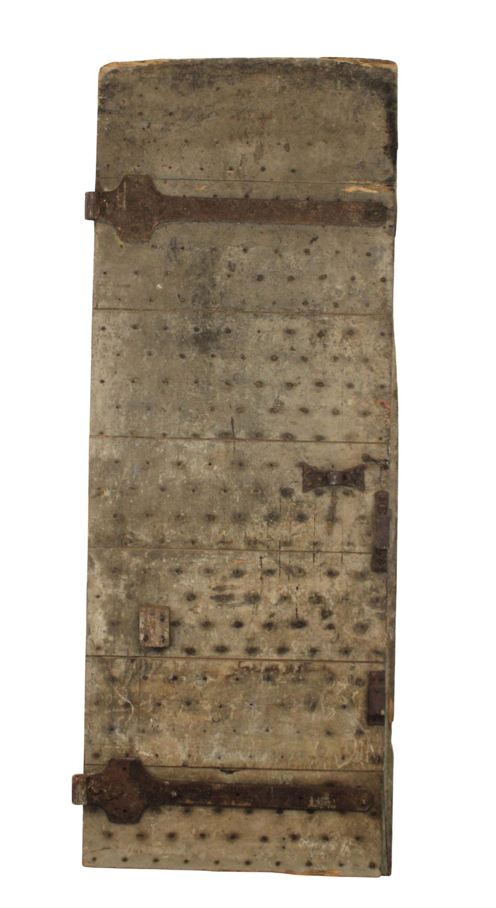 French 18th century studded iron door (1 of 8)