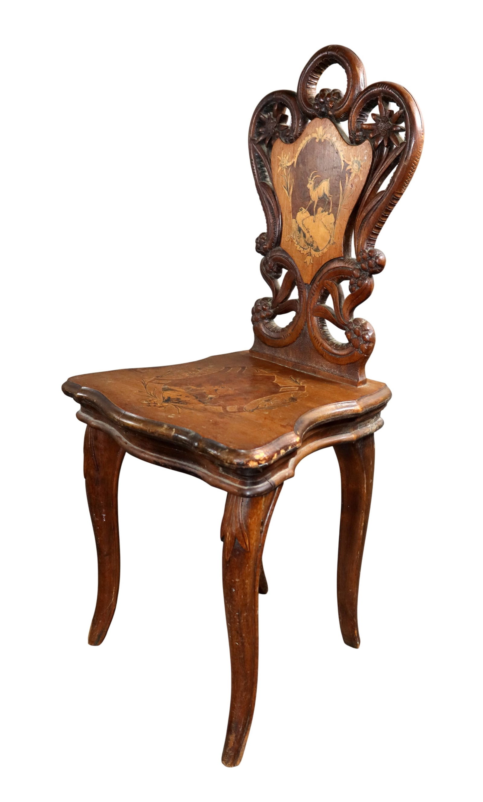 Swiss Black Forest child's musical chair (1 of 9)