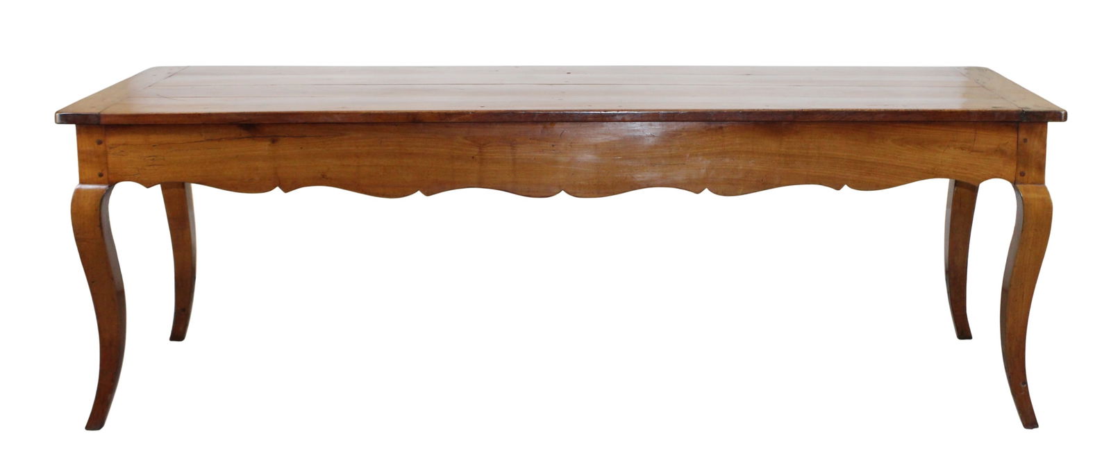 French Provincial farmhouse table in cherry wood (1 of 12)