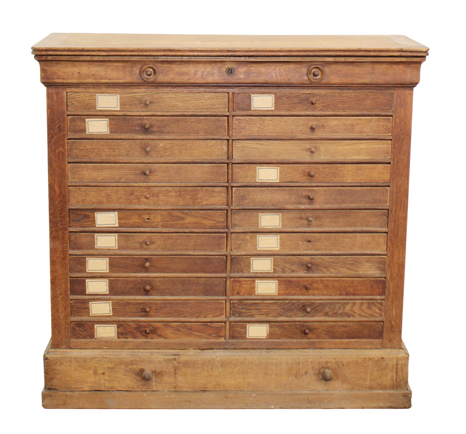 French Louis Philippe multi drawer commode in walnut (1 of 11)