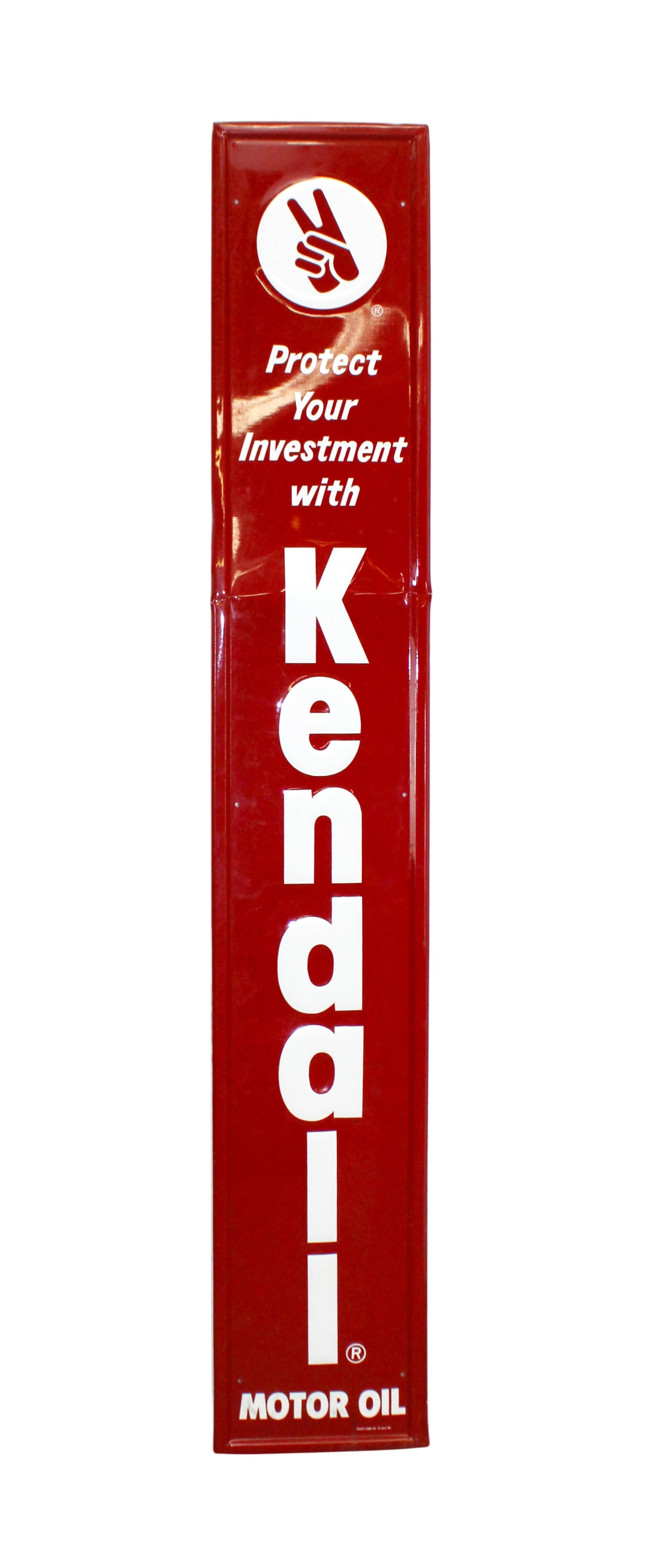 NOS Vintage Kendall Motor Oil metal sign (1 of 7)