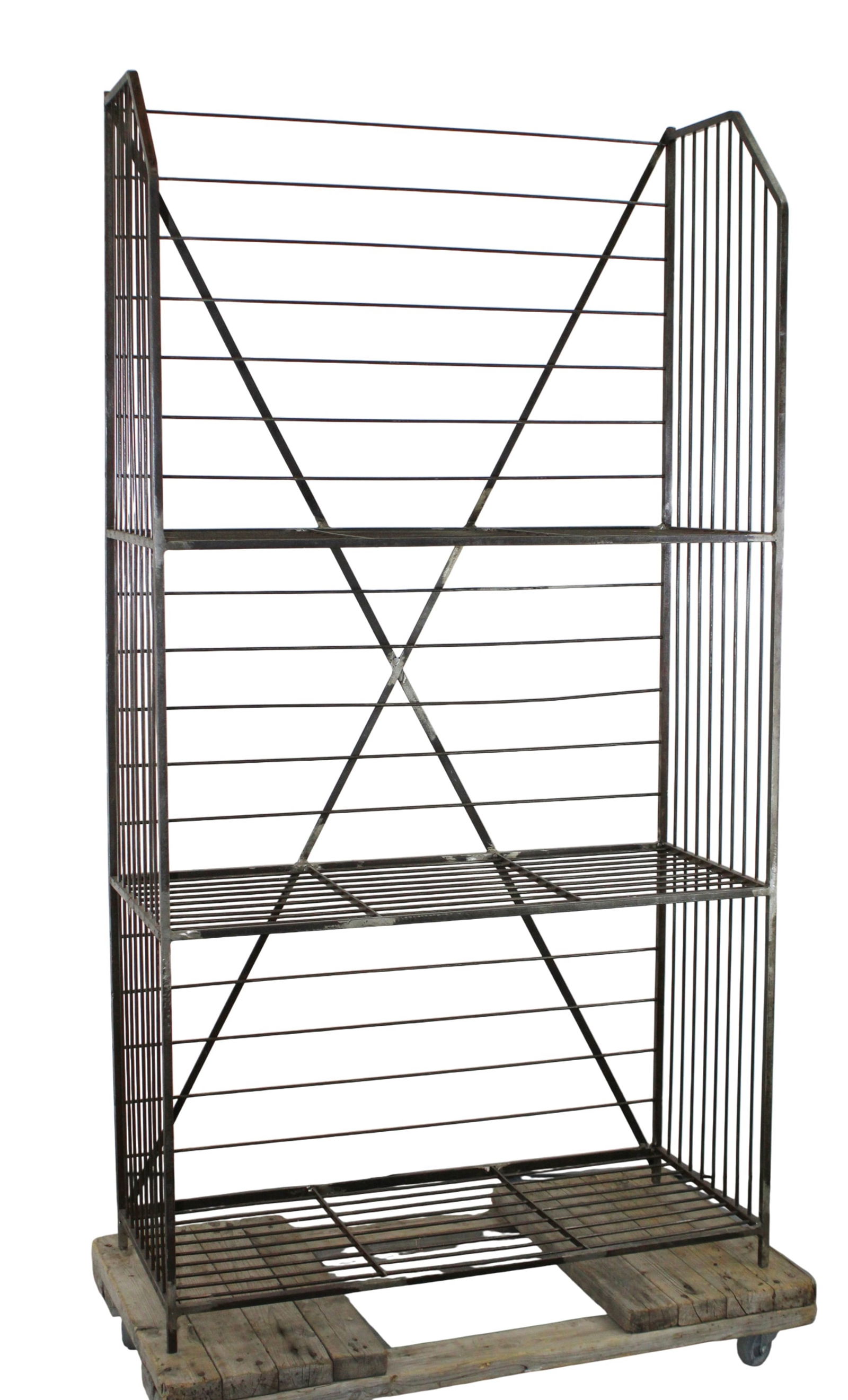 Industrial iron tiered bakers rack (1 of 9)