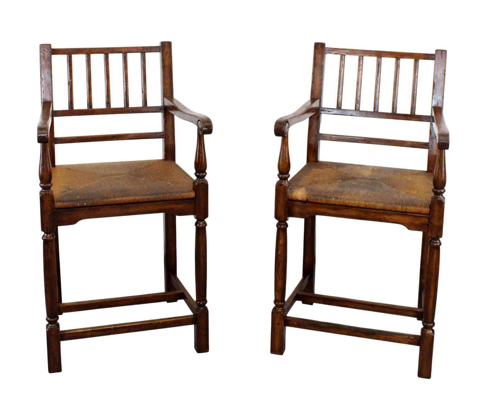 Pair of counter height stools (1 of 7)