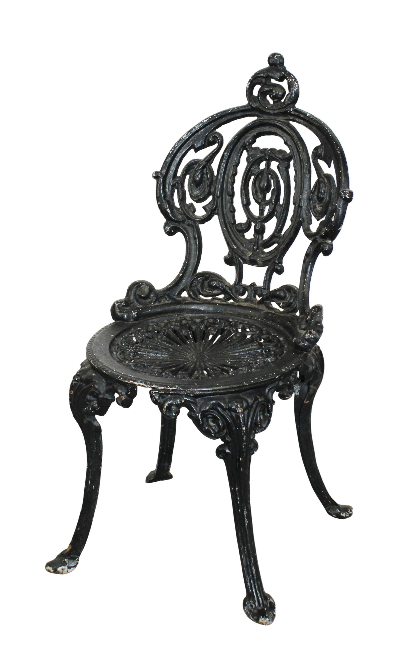 Atlanta Stove Work Versailles cast iron garden chair (1 of 7)