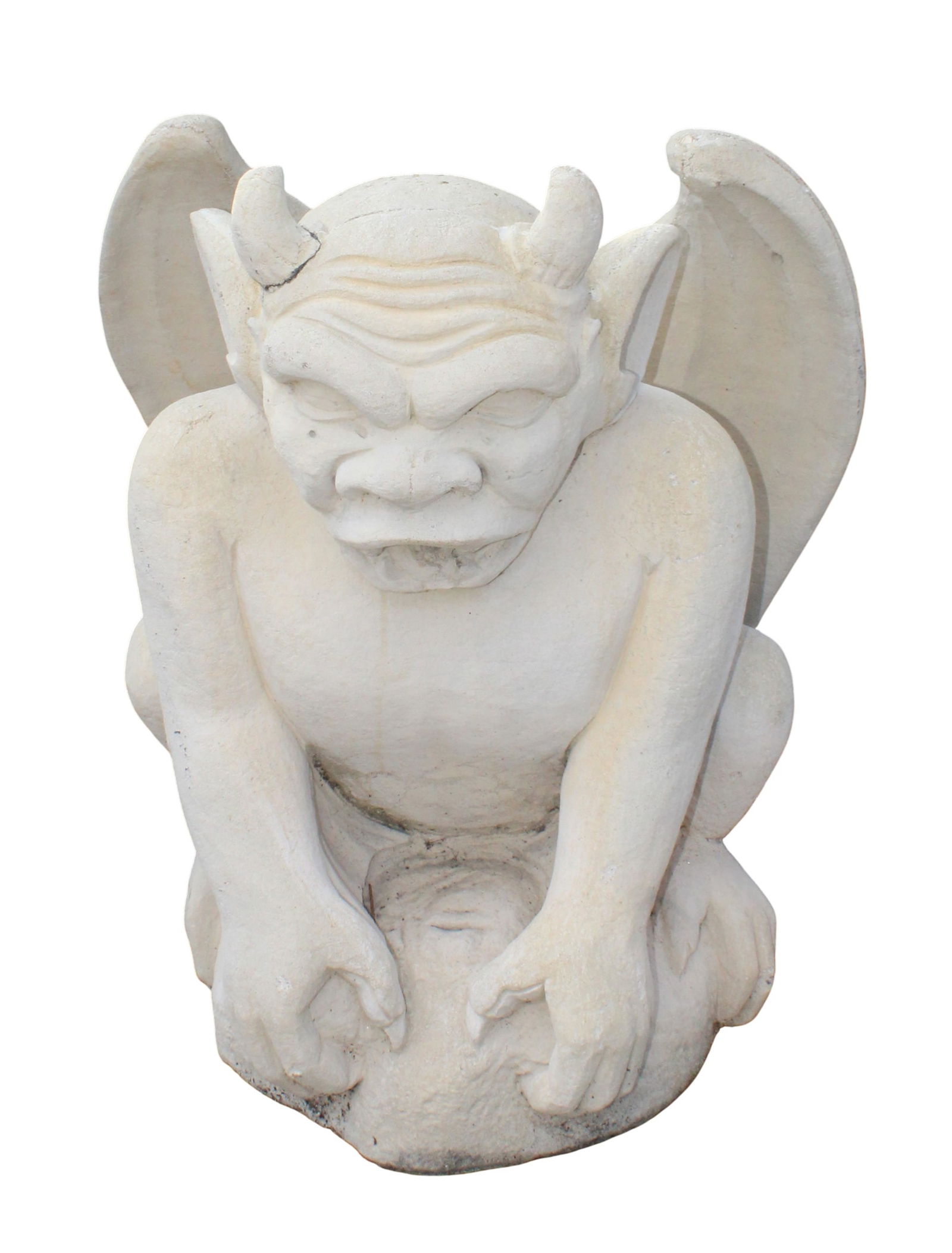 Cast garden gargoyle statue (1 of 5)