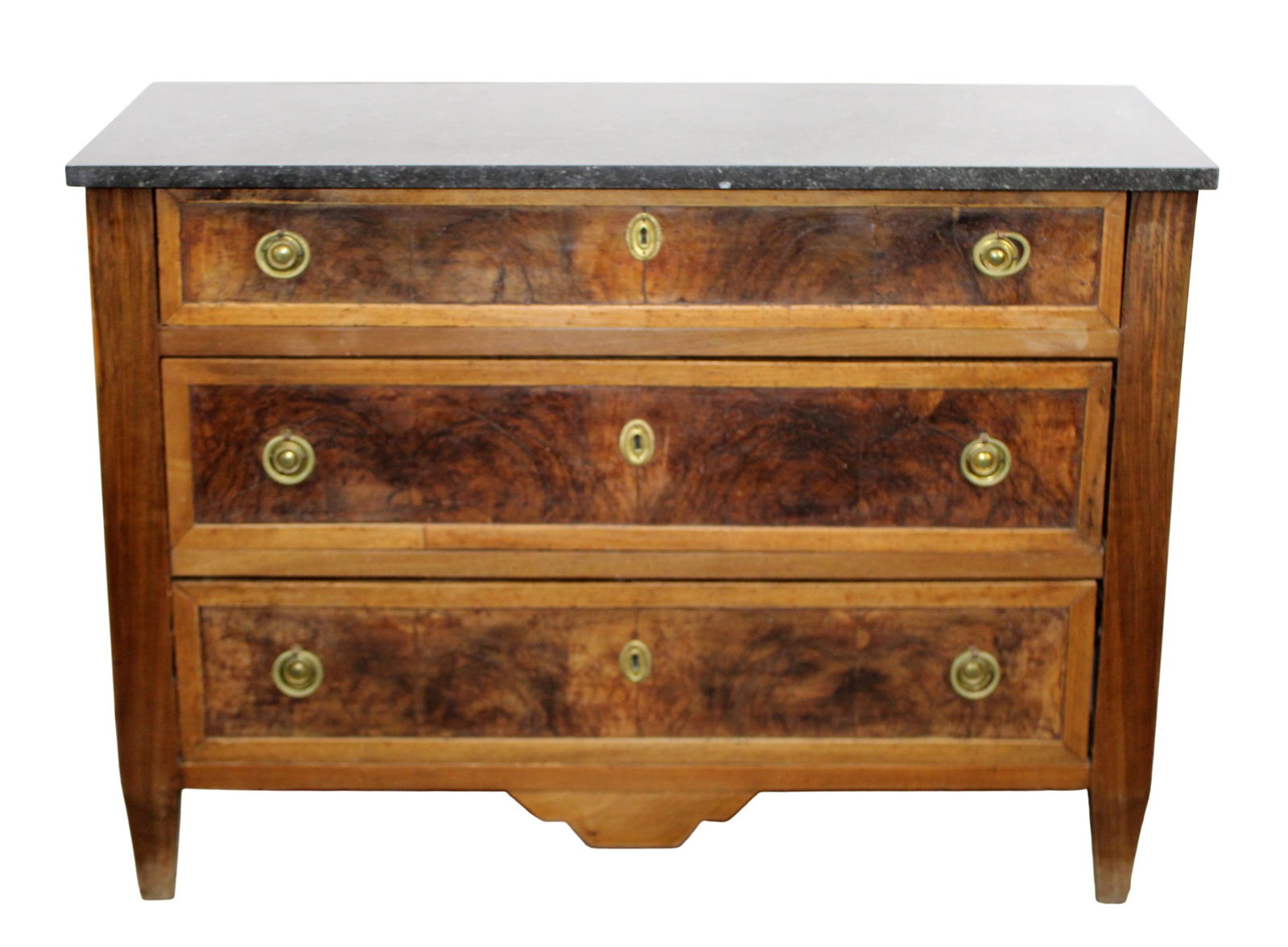 French Louis XVI style 3 drawer commode (1 of 7)