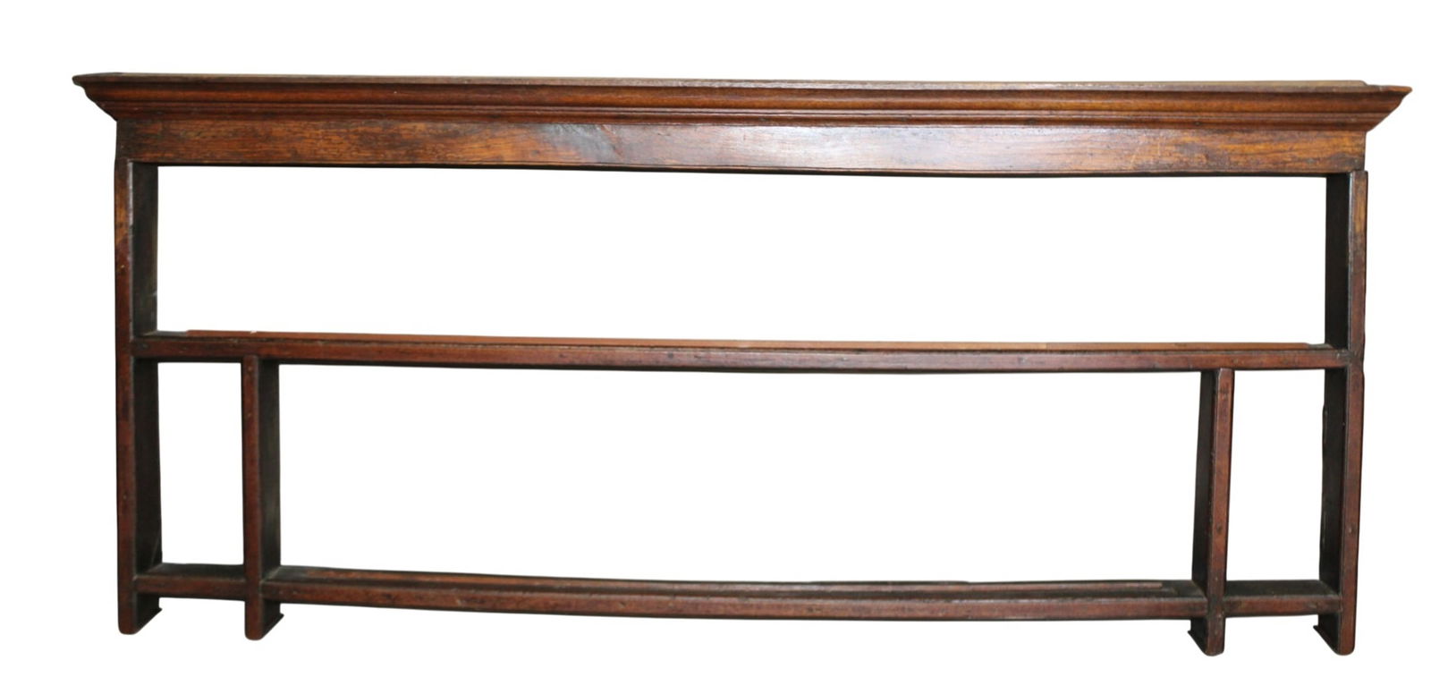 English oak wall mount plate rack (1 of 8)