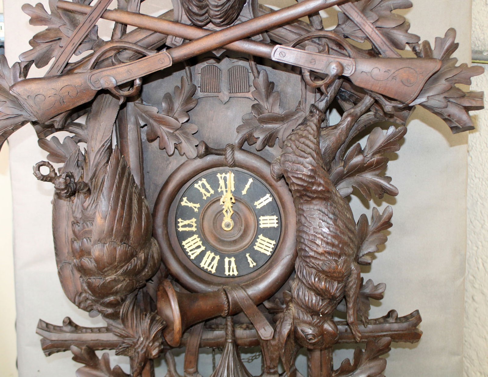 Black Forest wall mount cuckoo clock - 4