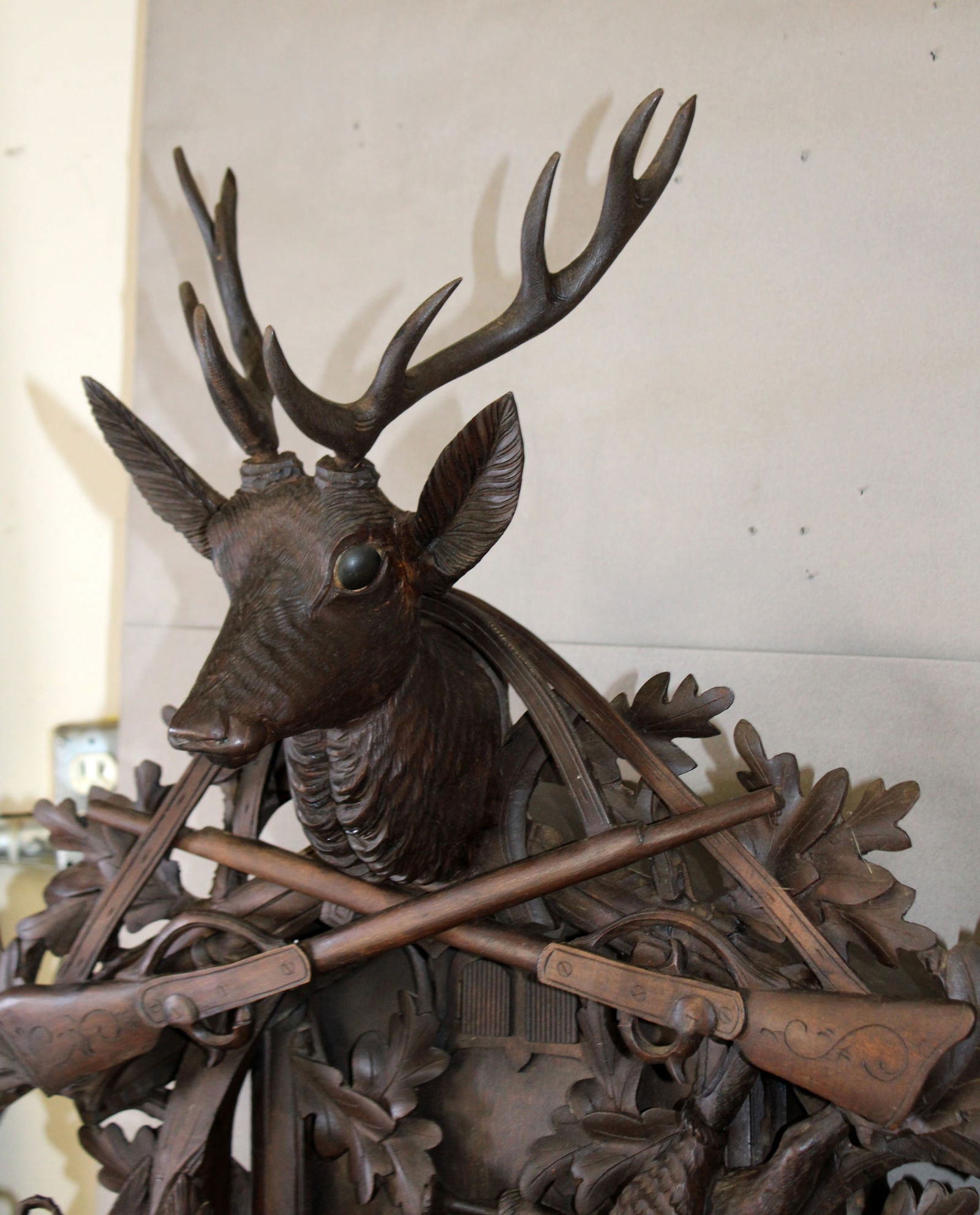 Black Forest wall mount cuckoo clock - 8