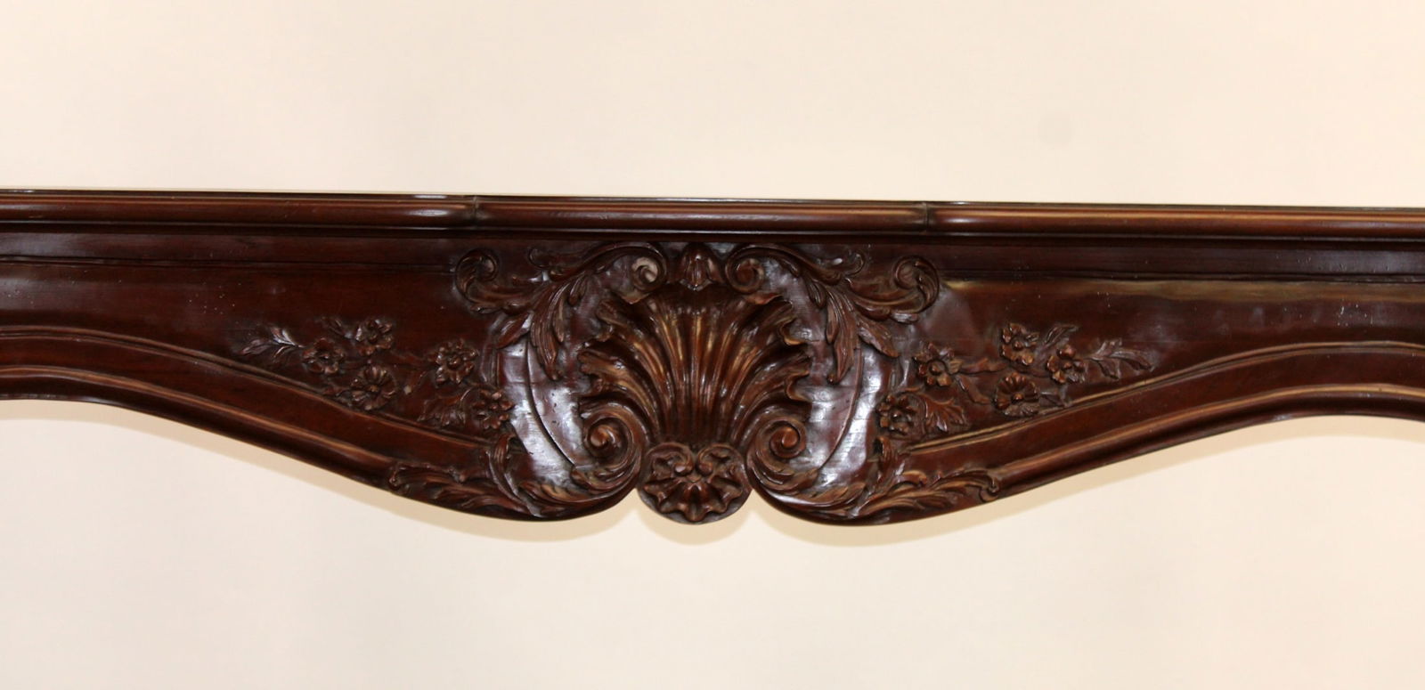 Gregor's Studios, Cheverney mantel in pine with custom finish - 2