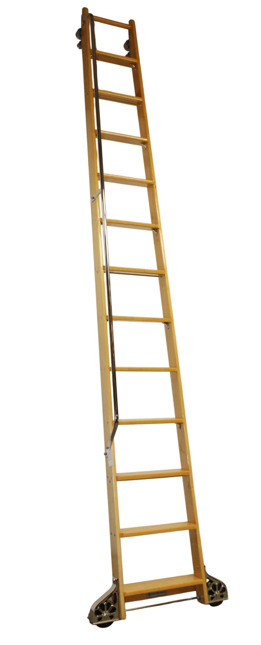 Alaco Ladder Co rolling track library ladder (1 of 8)