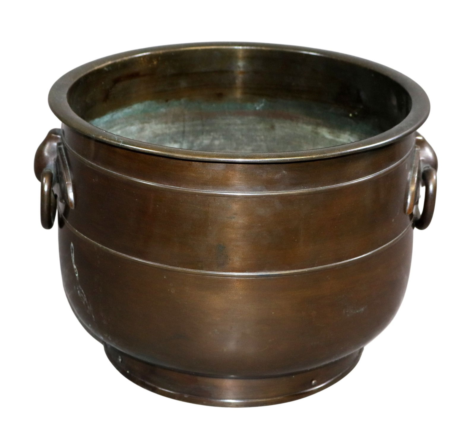 Japanese bronze hibachi brazier handwarmer: Japanese bronze hibachi brazier handwarmer. 8 3/4"h x 11 3/4"dia. Weight: 10lbs